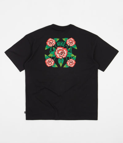 Nike SB Mosaic Roses T-Shirt - Black