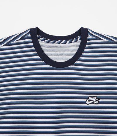Nike SB Nike Stripe T-Shirt - White / Obsidian / White