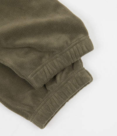 Nike SB Fleece Cargo Pants - Medium Olive / Electro Orange / Black