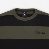 Nike SB Crewneck Sweatshirt - Cargo Khaki / Black - Black thumbnail