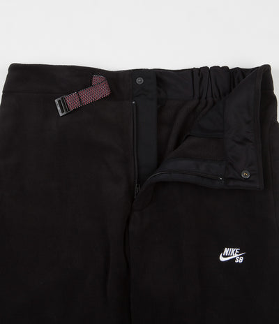 Nike SB Novelty Fleece Pants - Black / White