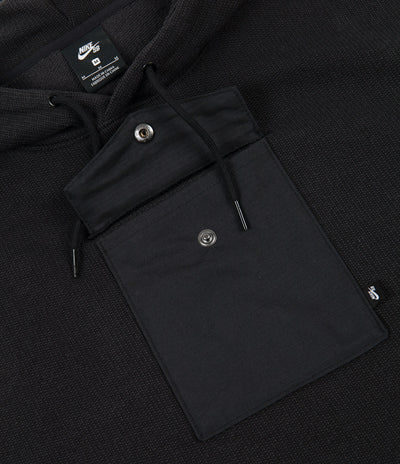 Nike SB Pocket Hoodie - Black / Black - Black