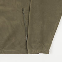 Nike SB Fleece Hoodie - Medium Olive / Medium Olive / Electro Orange thumbnail
