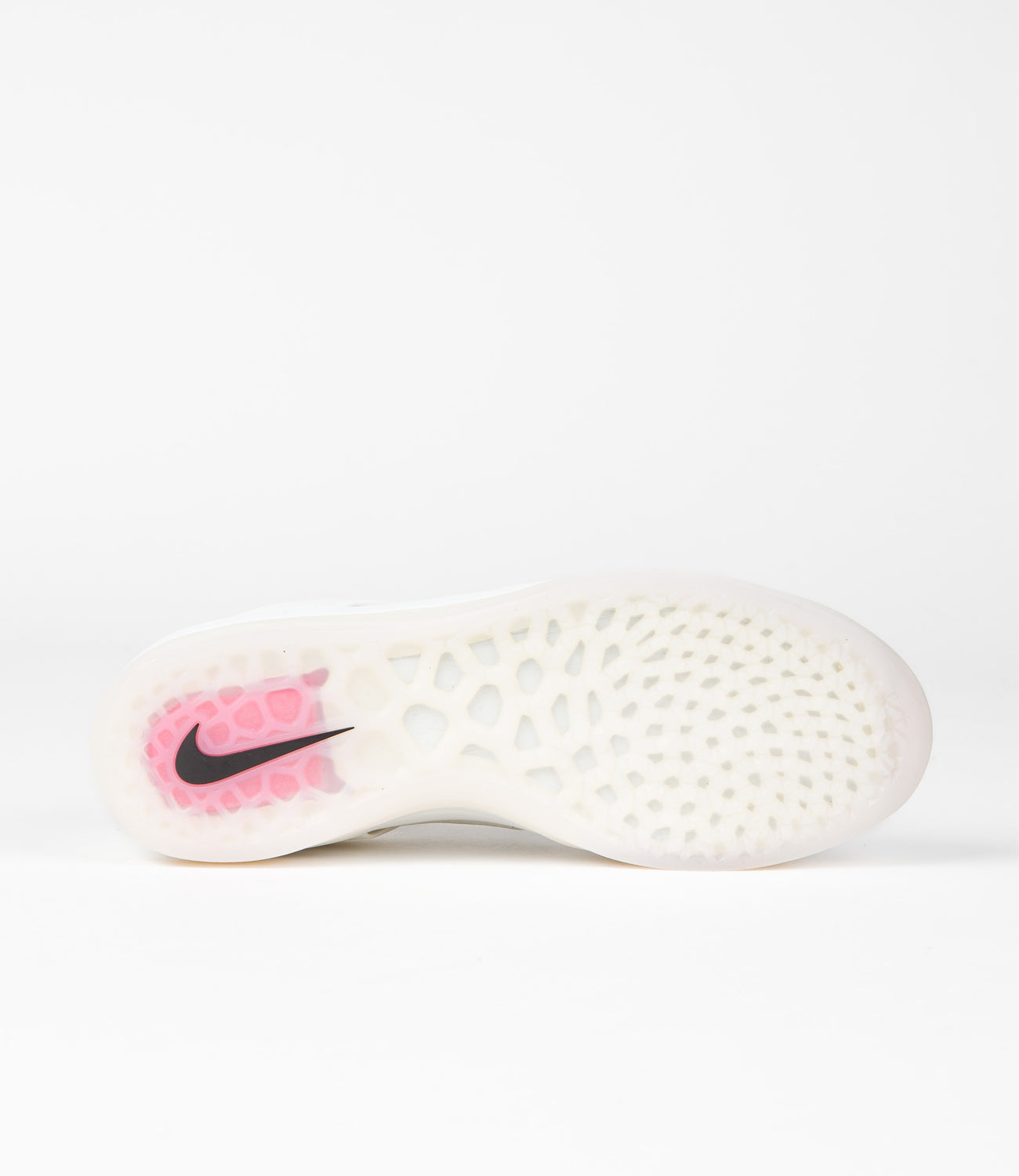 Nike SB Nyjah 3 Shoes - White / Black - Summit White - Hyper Pink | Flatspot