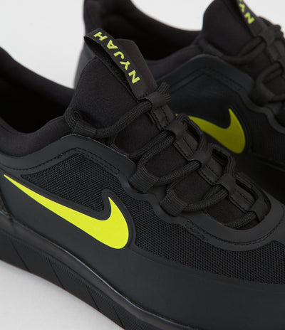 Nike SB Nyjah Free 2 Shoes - Black / Cyber - Black - Black