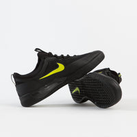 Nike SB Nyjah Free 2 Shoes - Black / Cyber - Black - Black thumbnail