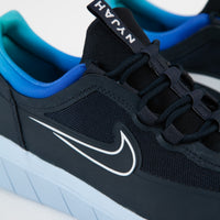 Nike SB Nyjah Free 2 Shoes - Dark Obsidian / White - Hyper Jade thumbnail