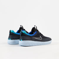 Nike SB Nyjah Free 2 Shoes - Dark Obsidian / White - Hyper Jade thumbnail
