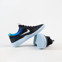 Nike SB Nyjah Free 2 Shoes - Dark Obsidian / White - Hyper Jade thumbnail