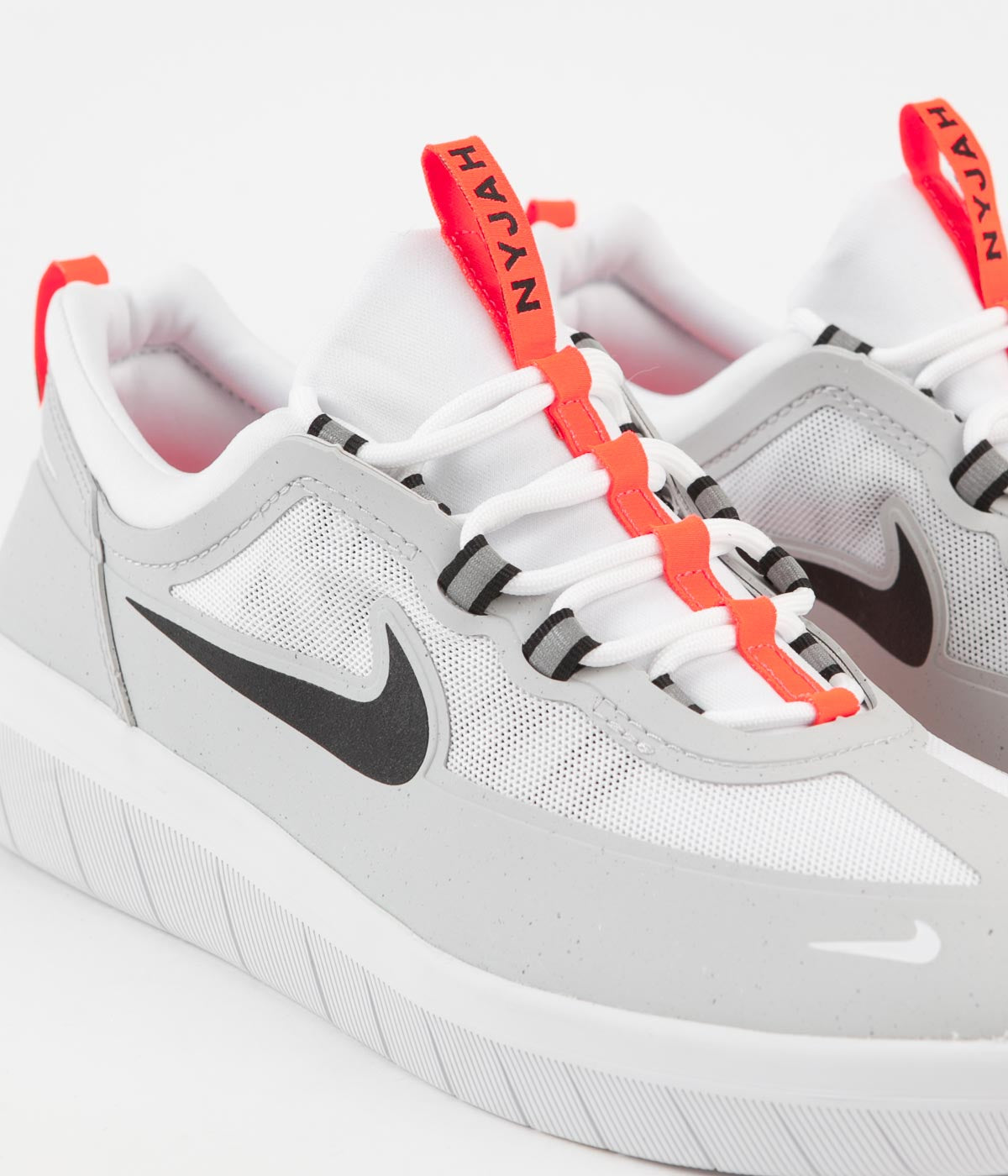 Nike SB Nyjah Free 2 Shoes - Neutral Grey / Black - White - Bright Cri | Flatspot
