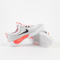 Nike SB Nyjah Free 2 Shoes - Neutral Grey / Black - White - Bright Crimson thumbnail