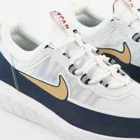 Nike SB Nyjah Free 2 Shoes - Obsidian / Club Gold - White - Obsidian thumbnail