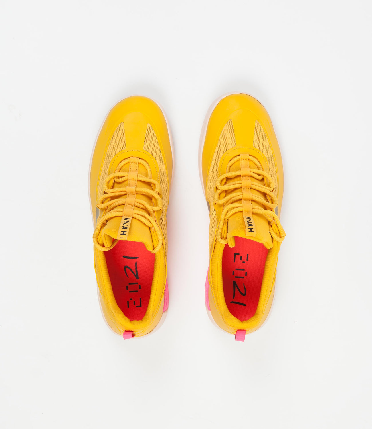 nyjah huston shoes yellow