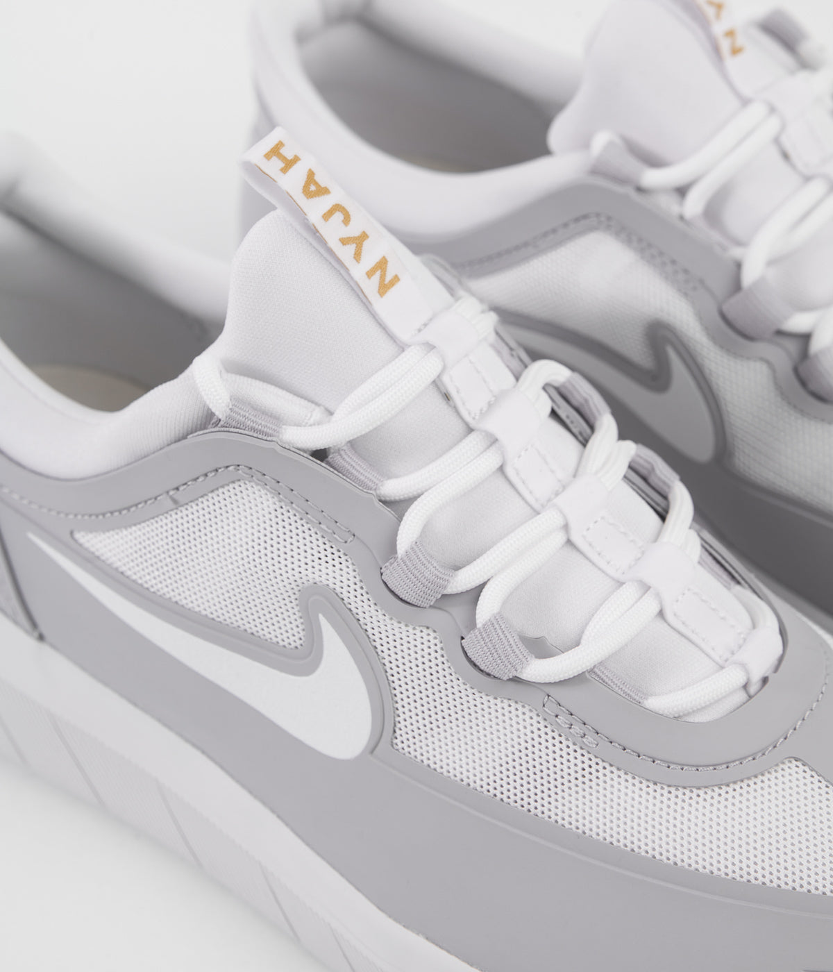 Nike SB Nyjah Free 2 Shoes - Sky Grey / White - Sky Grey - Metallic Go | Flatspot