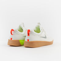 Nike SB Nyjah Free 2 Shoes - Summit White / Black - Bright Crimson thumbnail