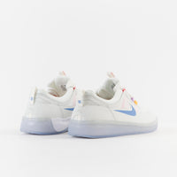 Nike SB Nyjah Free 2 Shoes - Summit White / Coast - Pink Salt - Lilac thumbnail