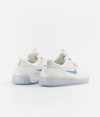 Nike SB Nyjah Free 2 Shoes - Summit White / Coast - Pink Salt - Lilac