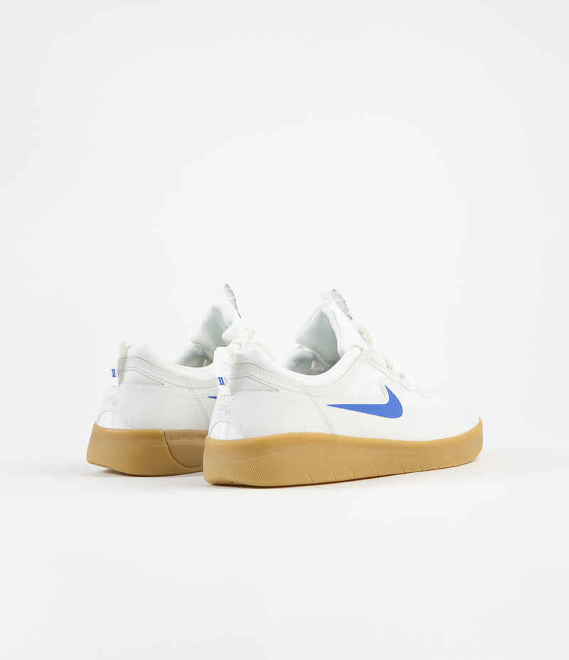 nike sb nyjah free 2 summit white racer blue