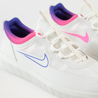 Nike SB Nyjah Free 2 Shoes - Summit White / Racer Blue - Pink Blast thumbnail