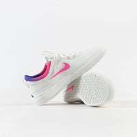 Nike SB Nyjah Free 2 Shoes - Summit White / Racer Blue - Pink Blast thumbnail