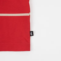 Nike SB On Deck Stripe T-Shirt - University Red thumbnail