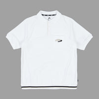 Nike SB On Deck Terry Polo Shirt - White / Fossil thumbnail