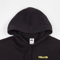 Nike SB One Off Hoodie - Black / Yellow Strike thumbnail