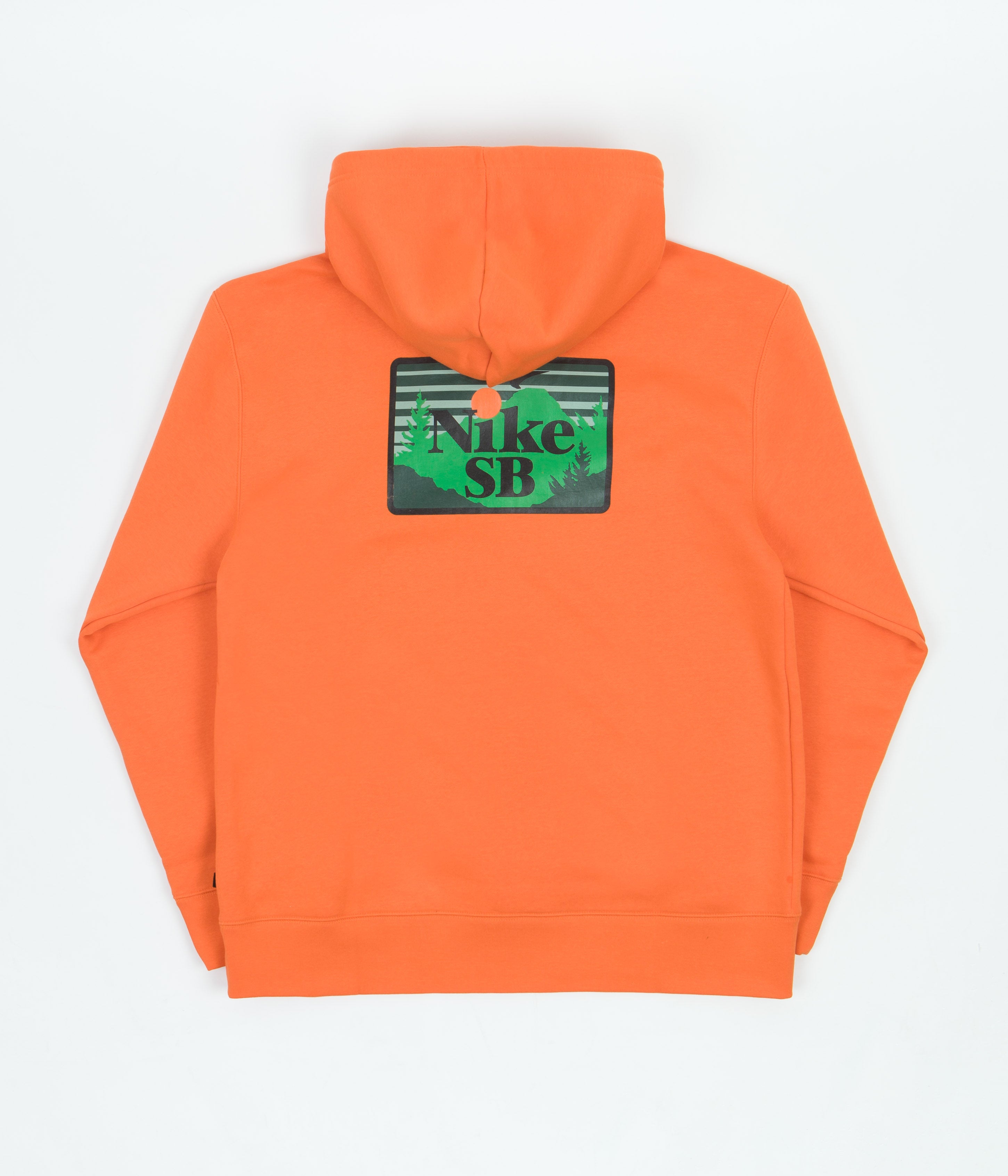 Nike SB One Off Hoodie Rush Orange / Black Flatspot