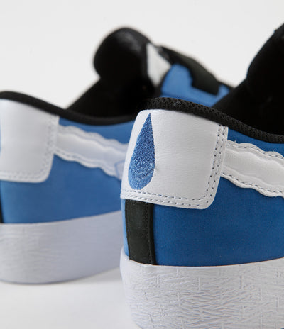 Nike SB Orange Label Blazer AC XT 'Kevin Bradley' Shoes - Battle Blue / White - University Blue
