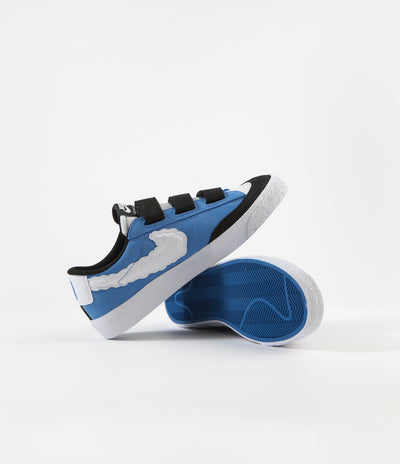 Nike SB Orange Label Blazer AC XT 'Kevin Bradley' Shoes - Battle Blue / White - University Blue