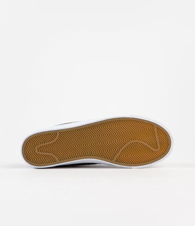 Nike SB Orange Label Blazer Low GT Shoes - Midnight Navy / Black - Midnight Navy