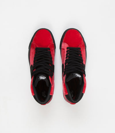 Nike SB Orange Label Blazer Mid 'Kevin Bradley' Shoes - University Red / Black