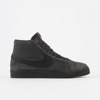 Nike SB Orange Label Blazer Mid Shoes - Dark Smoke Grey / Black - Dark Smoke Grey - Black thumbnail