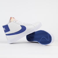 Nike SB Orange Label Blazer Mid Shoes - White / Varsity Royal - White - Varsity Royal thumbnail