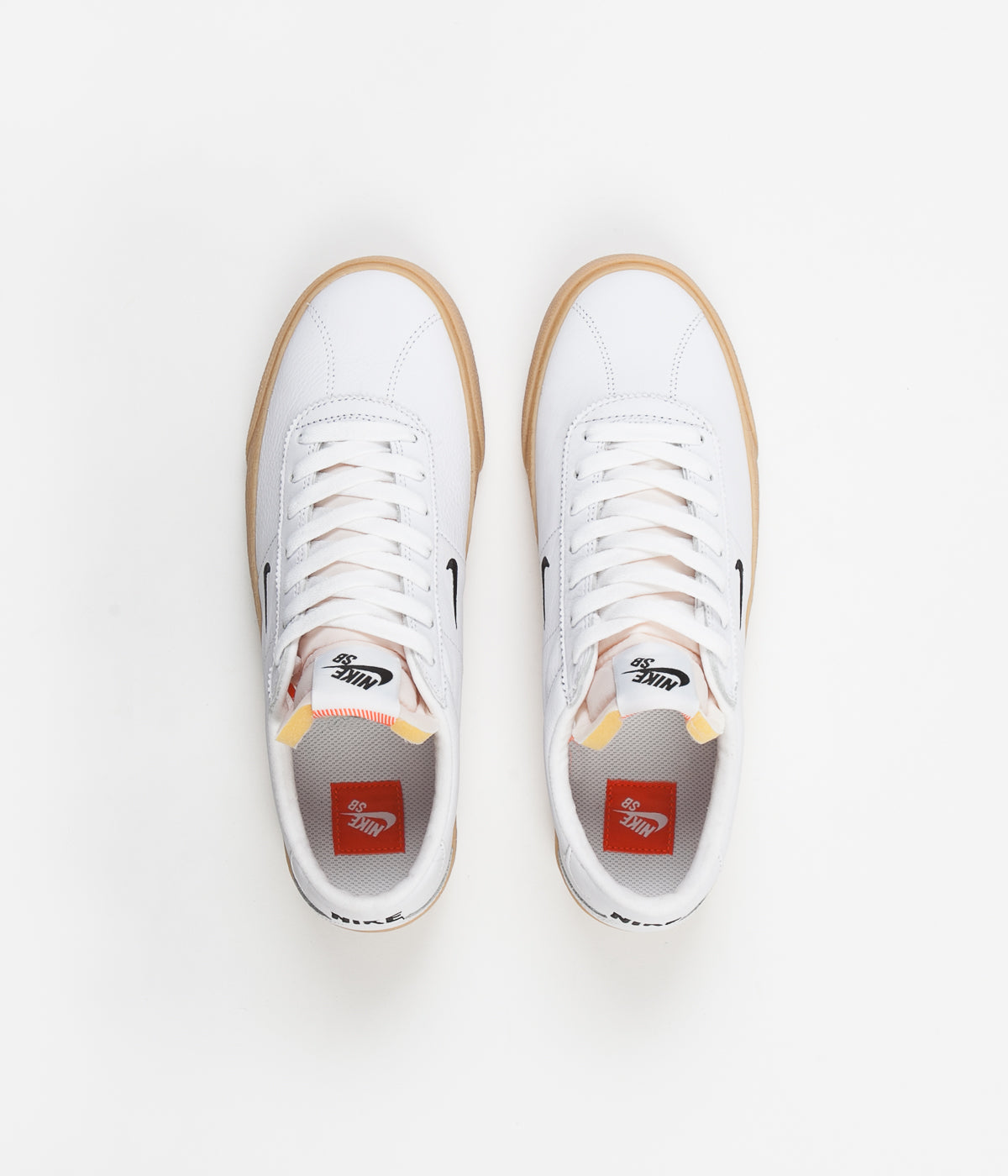 Nike sb orange label bruin shoes white Clearance