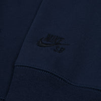 Nike SB Orange Label Crewneck Sweatshirt - Midnight Navy / Dark Obsidian thumbnail