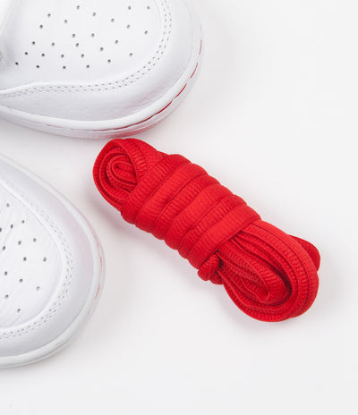 Nike SB Orange Label Dunk High Pro 'Oski' Shoes in White and Cool Grey and White - White