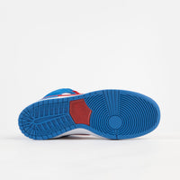 Nike SB Orange Label Dunk High Pro Shoes - Light Photo Blue / University Red thumbnail