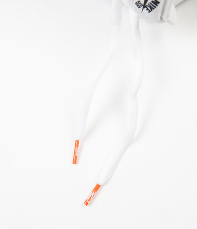 Nike SB Orange Label Dunk Low Pro Shoes - White / Black - Gum