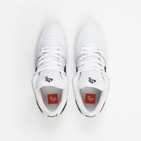 Nike SB Orange Label Dunk Low Pro Shoes - White / Black - Gum thumbnail