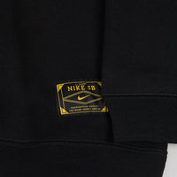 Nike SB Orange Label Fleece Crewneck Sweatshirt - Black thumbnail