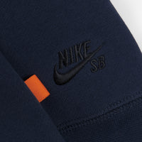Nike SB Orange Label Hoodie - Midnight Navy / Dark Obsidian thumbnail