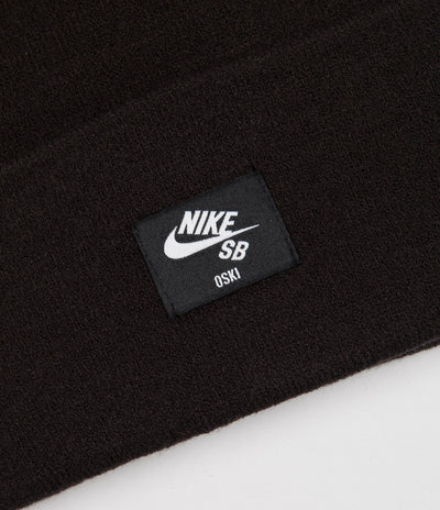 Nike SB Orange Label 'Oski' Beanie - Black / University Red