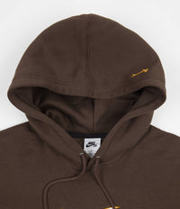 Nike SB Orange Label Oski Hoodie - Baroque Brown | Flatspot