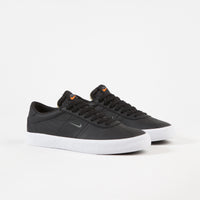 Nike SB Orange Label Bruin Ultra Shoes - Black / Dark Grey - Black - White thumbnail