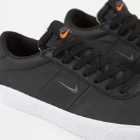 Nike SB Orange Label Bruin Ultra Shoes - Black / Dark Grey - Black - White thumbnail