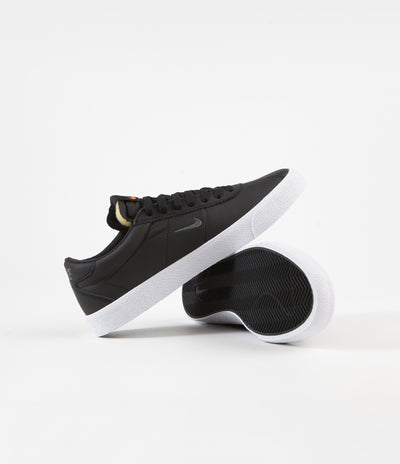 Nike SB Orange Label Bruin Ultra Shoes - Black / Dark Grey - Black - White