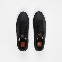 Nike SB Orange Label Bruin Ultra Shoes - Black / Dark Grey - Black - White thumbnail