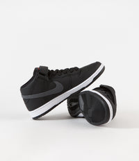 Sb dunk mid pro iso orange label black - white - black new arrivals