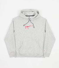 Nike SB Orange Label Oski Hoodie - Grey Heather